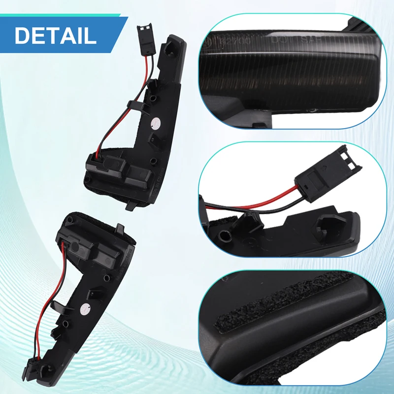 Автомобильный динамический указатель поворота светодиодный индикатор зеркала