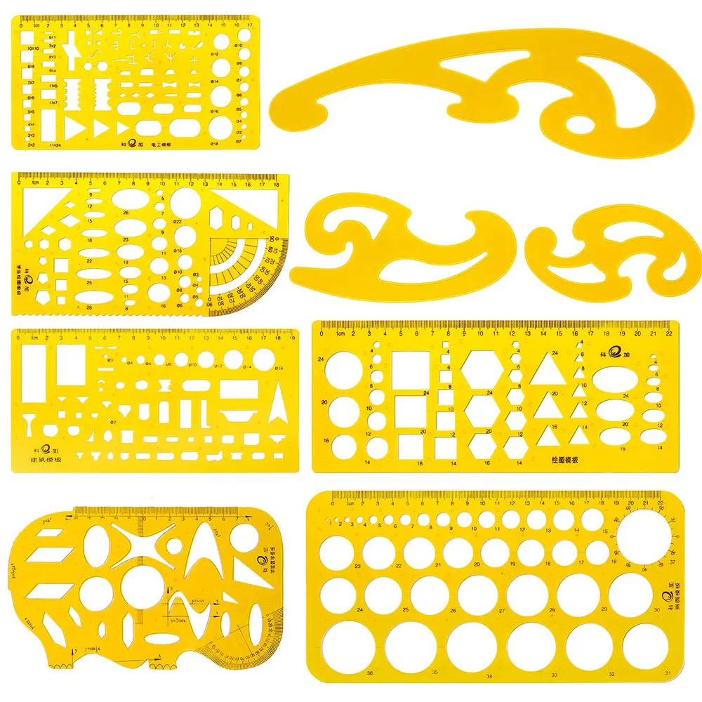 

Набор архитектурных трафаретов