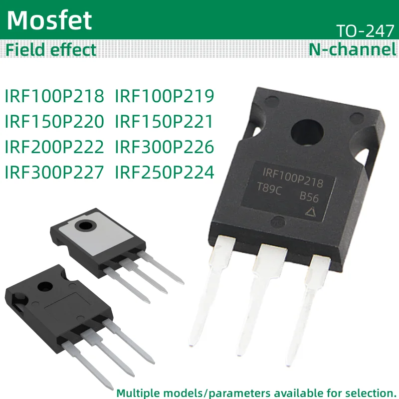 5pcs/lot MOS field-effect TO-247 package IRF100P218 IRF100P219 IRF150P220 IRF150P221 IRF200P222 IRF300P226 IRF300P227 IRF250P224