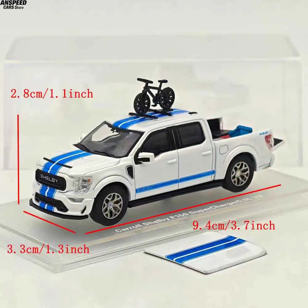 Фото Коллекционная модель пикапа Ford F-150 Shelby Fine Works x TPC 1/64 из литого сплава, подарок №2