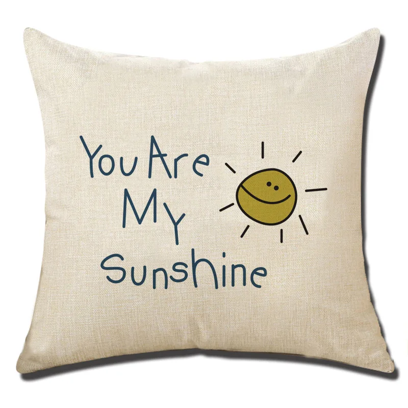 45x45 см английская проекция красочная комната наволочка для дивана дома детской