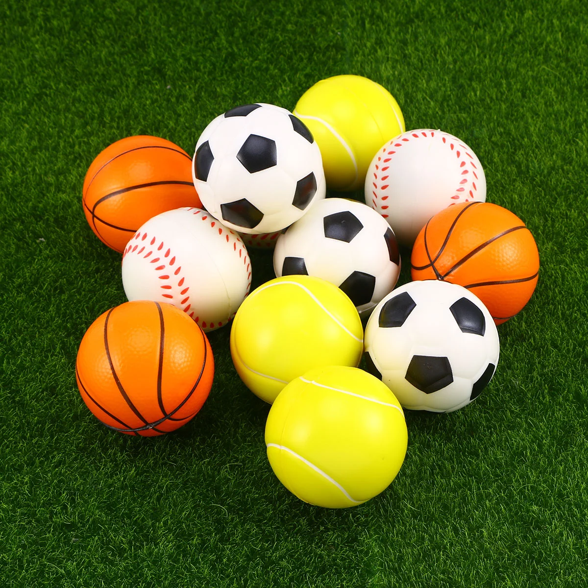 

Ball Soft Ballssponge Mini Basketball Toy Kids Squeeze Soccer Children Footballfor Baseball Bounce Favors Party Tennis