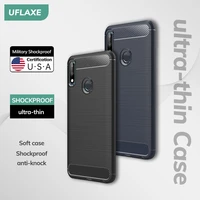 uflaxe original soft silicone case for asus zenfone max pro m2 zb631kl back cover ultra thin shockproof casing