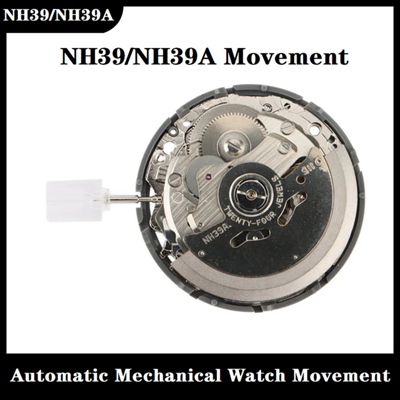 

NH39/NH39A Supporting Date Setting Watch Movement High-Precision Automatic Mechanical Movement Watch Movement Replacement