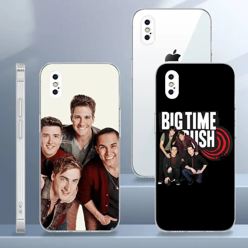 

Big Time Rush Phone Case Transparent soft For iphone 11 13 12 14 x xs xr pro max mini plus