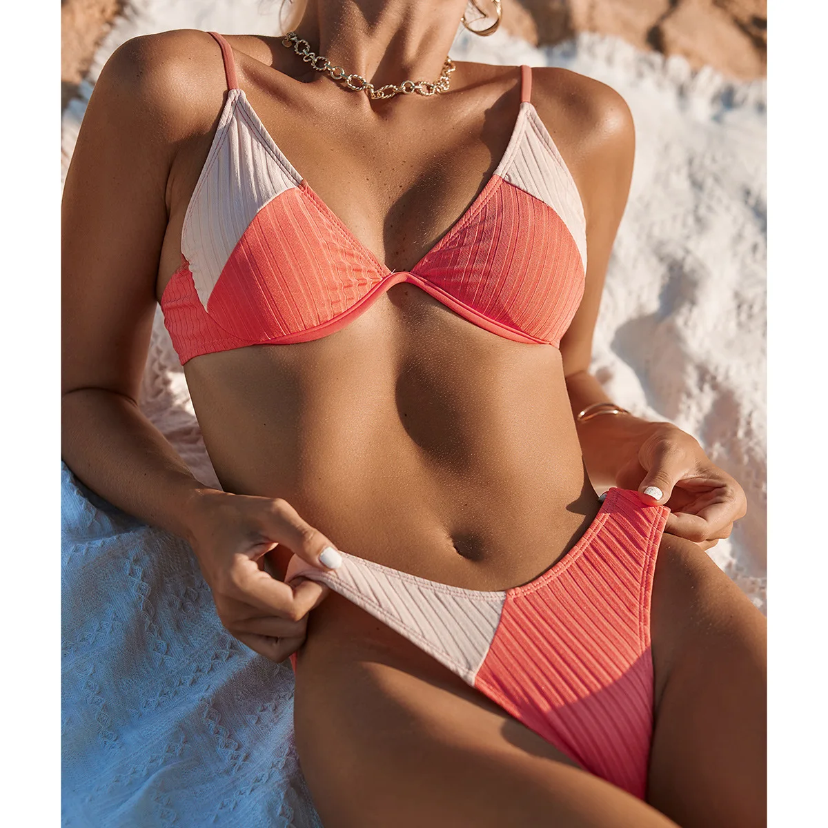 

Sexy Bikini Push Up Swimwear Women Biquini Feminino 2022 Mujer Swimsuit Tanga Swimming Bathing Suit Bikinis Set Beachwear