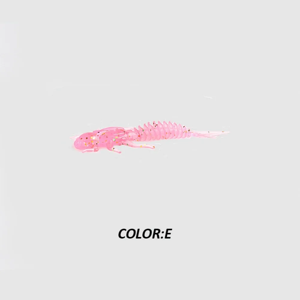 Мягкие приманки для моделирования Larva Reach мягкие пластиковые червь плавающие 5/6