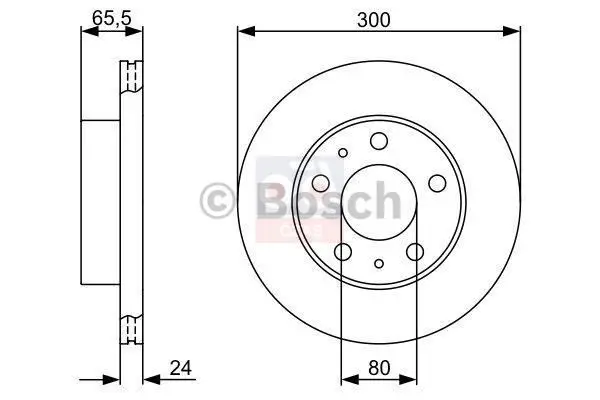 

986479314 for ten brake disc BOXER JUMPER DUCATO TUM models 16Q (16 rim) KARSAN is (CAP: 24)