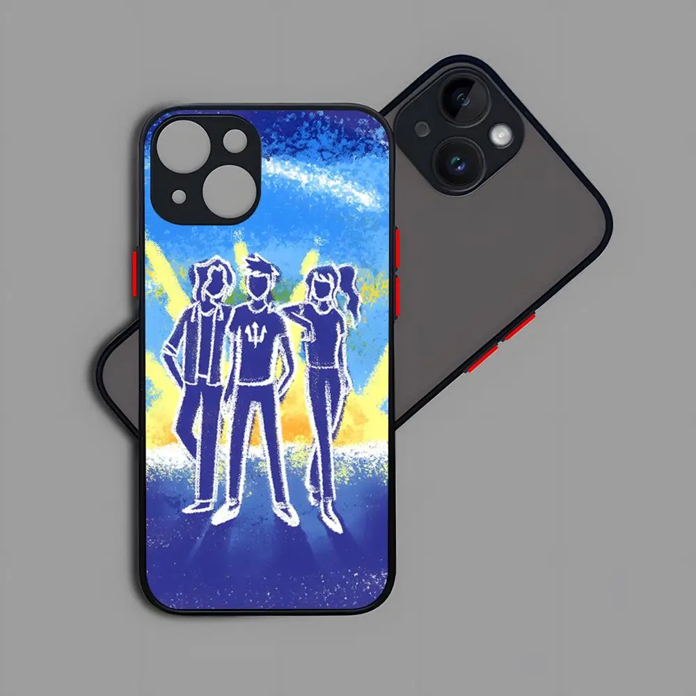 Чехол для телефона P-Percy Jackson с рисунком матовой прозрачной задней панели IPhone 16 15 14