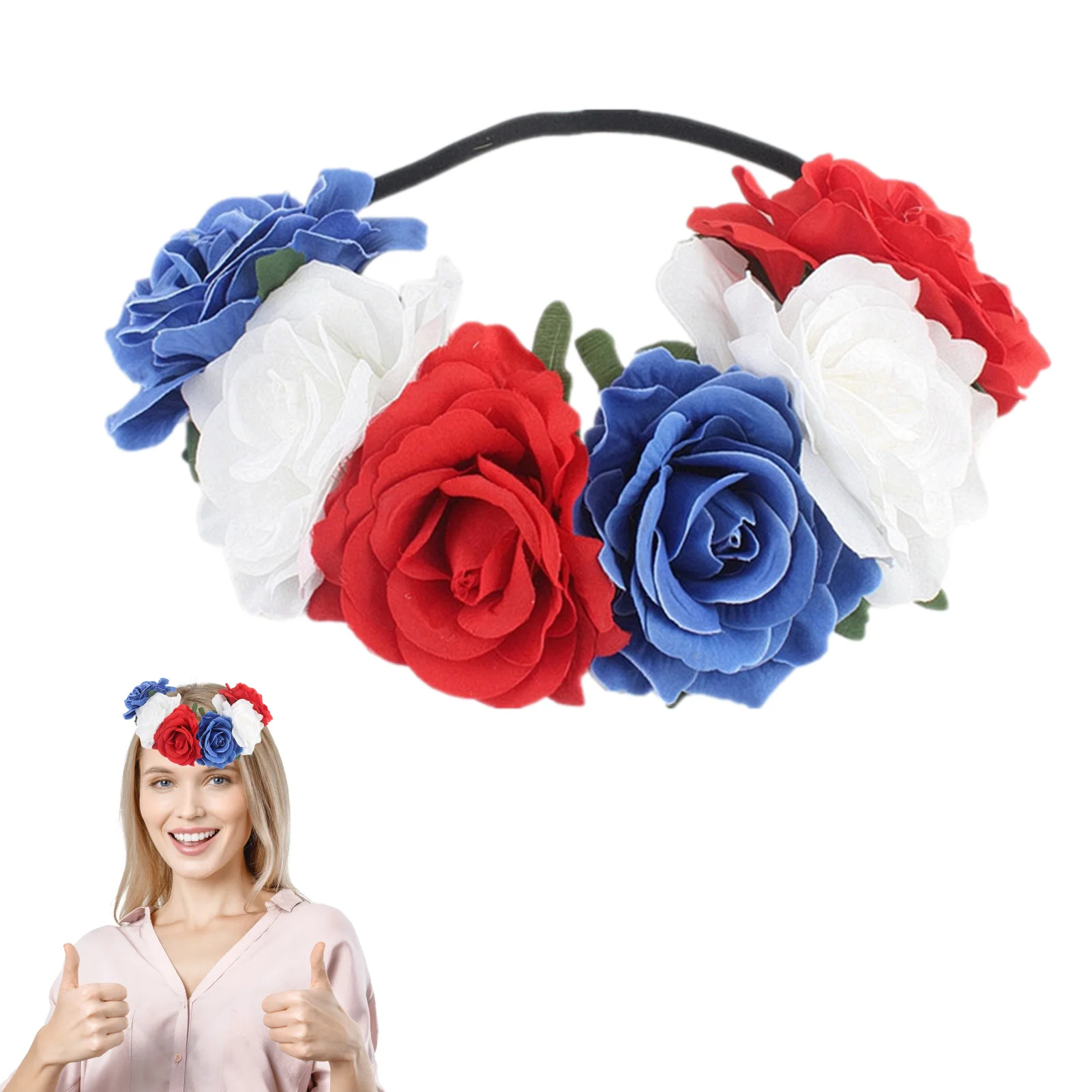 

Union Jack Headband UK Flags Patriotic Hair Accessories For Women Fabric Patriotic Themed Hairband Union Jack Party Events
