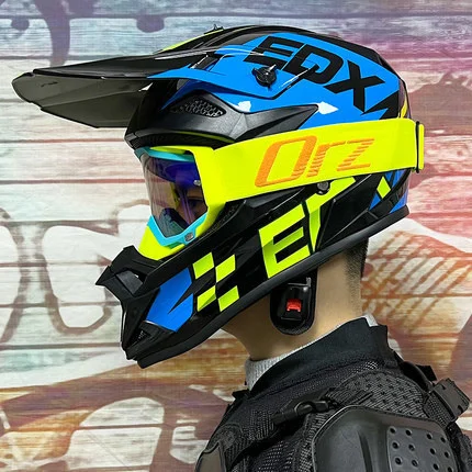 off-road  For man ATV  SUV Motocross Helmet  DOT ECE Approved  ATV Motorcycle Helmets bike downhill Capacete Moto