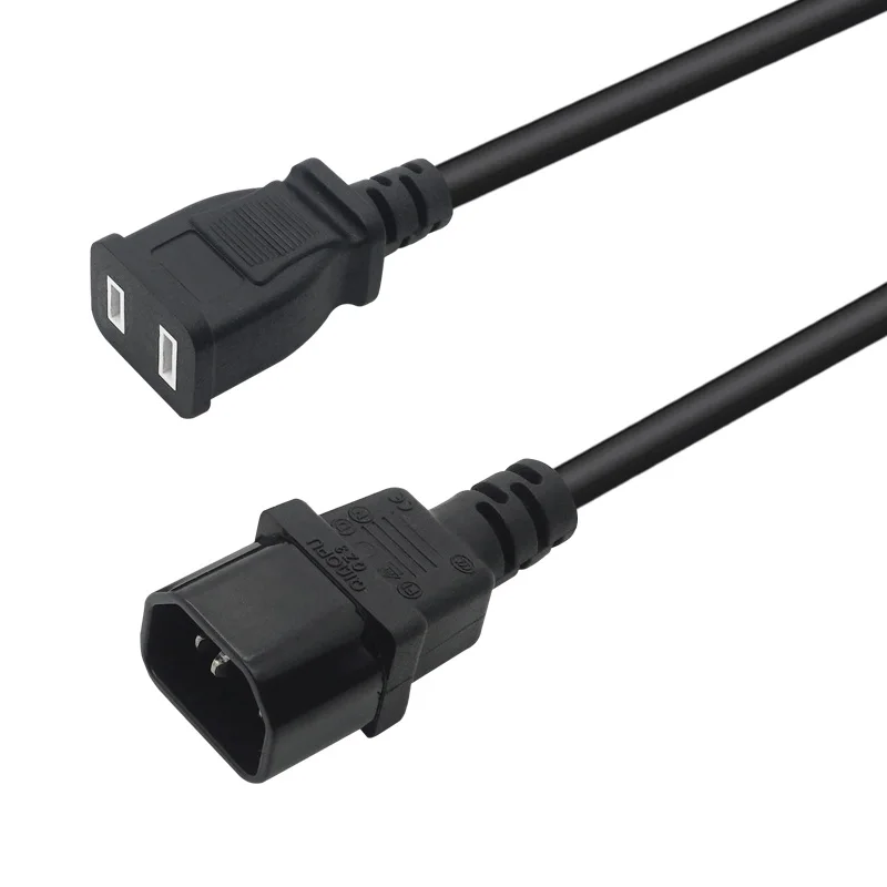 PDU UPS кабель IEC C14 к US Schuko Удлинительный кабель питания 30 см Schuko CEE7/4 Удлинительный шнур питания
