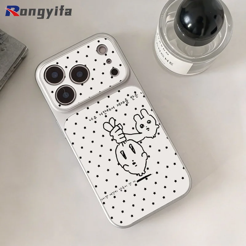 Фото Чехол для телефона в корейском стиле с изображением кролика для Vivo Y05 Y04 Y04S Y03 Y03T Y02 Y02S Y02T Y02A Y77 Y75 Y72 Y58 Y56 Y95 Y93 Y91C №2
