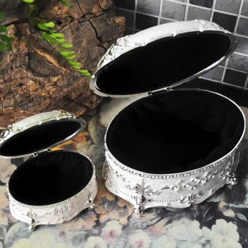 Ювелирная шкатулка со скидкой ретро Европейский хранилище принцессы органайзер