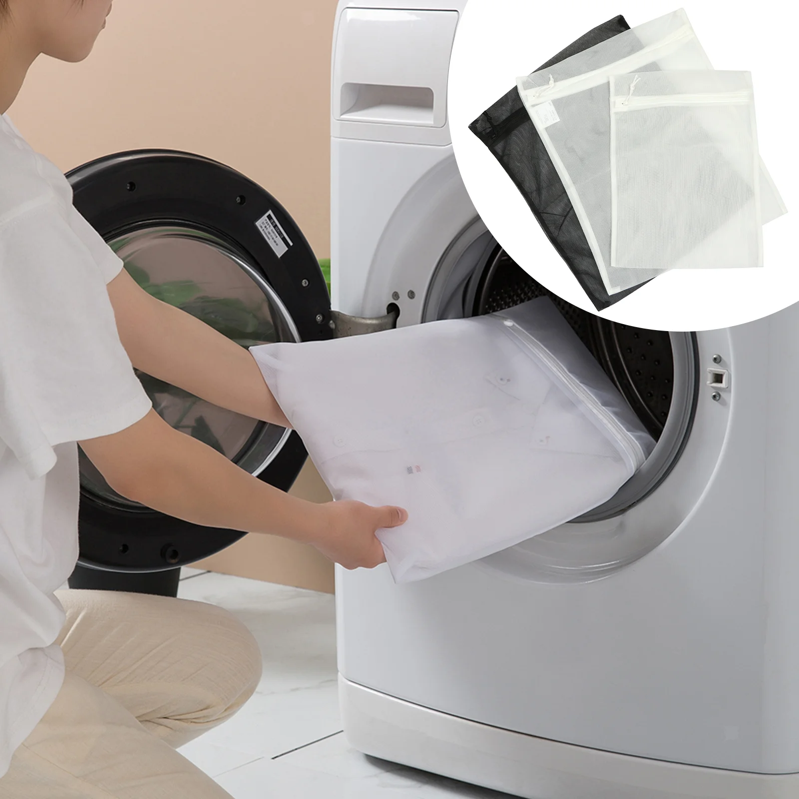 

Сетчатый органайзер для стирки белья, дорожный органайзер для стирки, большой деликатный сотовый органайзер на молнии, сетка для одежды, чистящий халат