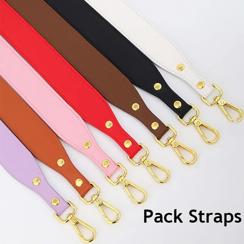 

Bag Strap Cross Body Strap One Shoulder Wide Shoulder Strap Accessories Bag Belt Strap PU Leather Pure Color Luggage Gird Hot