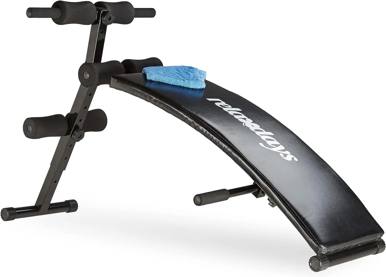 

Складной брюшной тренажер, 6 режимов, мягкий, тренажер для спины, тренировочная скамейка, черный, средний тренажер для тренажерного зала, тренировочное оборудование