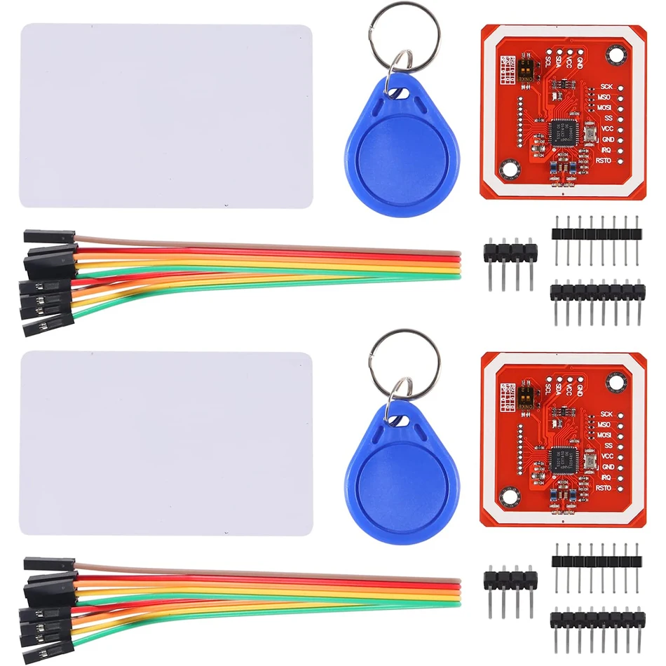 

NFC RFID беспроводной модуль PN532, модель V3, устройство чтения записей, IC S50 карта, печатная плата, комплект I2C IIC SPI HSU для Arduino