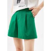 2022 summer cotton pantalones cortos de mujer womens shorts high street solid high waisted shorts woman clothing