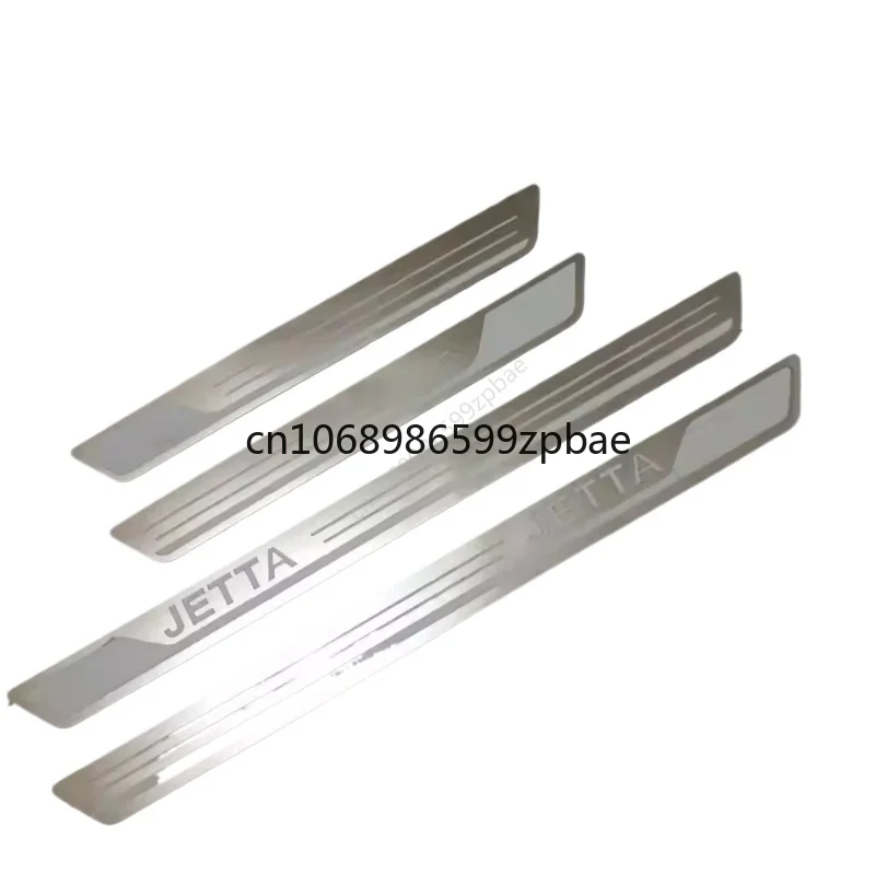 

Для Volkswagen Jetta 2013-2019 защитная пластина порога из нержавеющей стали, педаль приветствия, защита от царапин, автомобильные аксессуары