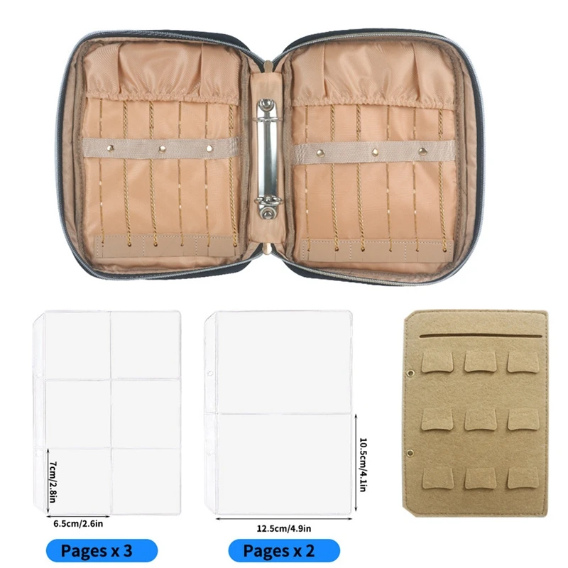 Travel Jewelry Storage Bag Jewelry Bag Cosmetic Bag Jewelry Storage Roll
