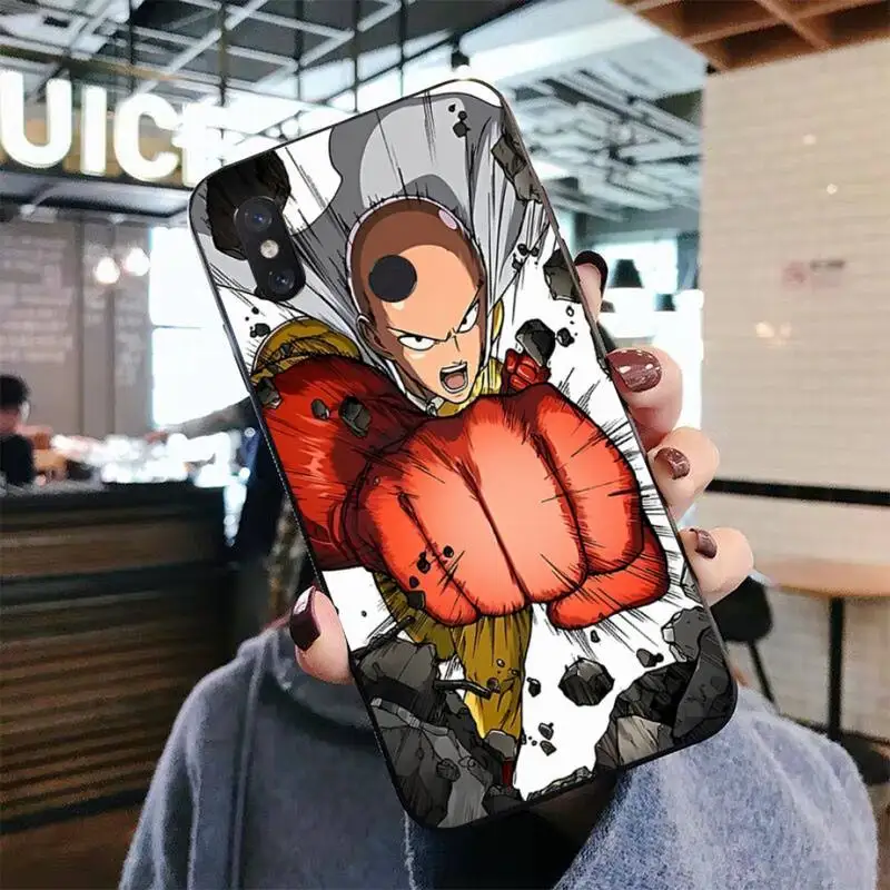 YNDFCNB One Punch Man Phone Case For Xiaomi Mi 5X 8 9 10 11 12 lite pro 10T PocoX3pro PocoM3 Note 10 pro lite
