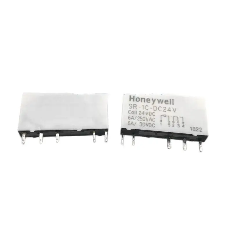 

5 шт./стандартное реле 24VDC 5 pin 6A