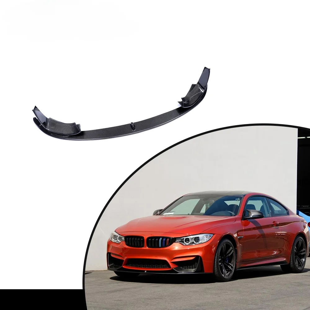 

Carbon fiber Front Bumper Splitter Lip for BMW F82 M4 F80 M3 14-17