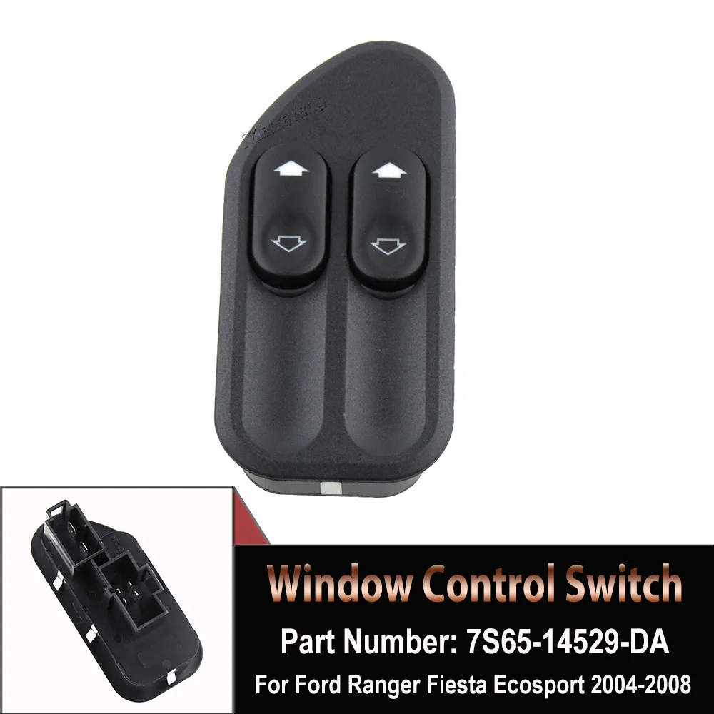 

7S65-14529-DA Car Electric Power Master Window Lifter Control Switch Regulator Button For Ford Ranger Fiesta Ecosport Space Star