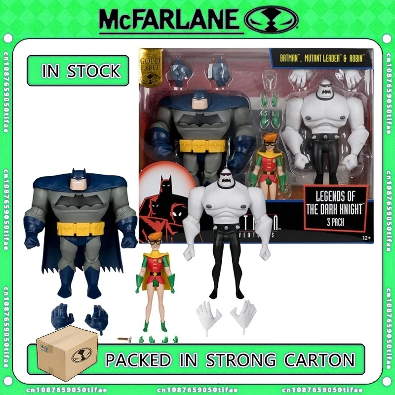 Mcfarlane Toys Batman &amp Mutant Leader Robin (Legends Of The Dark Knight) Action Figures Original Model Garage Kits Collection