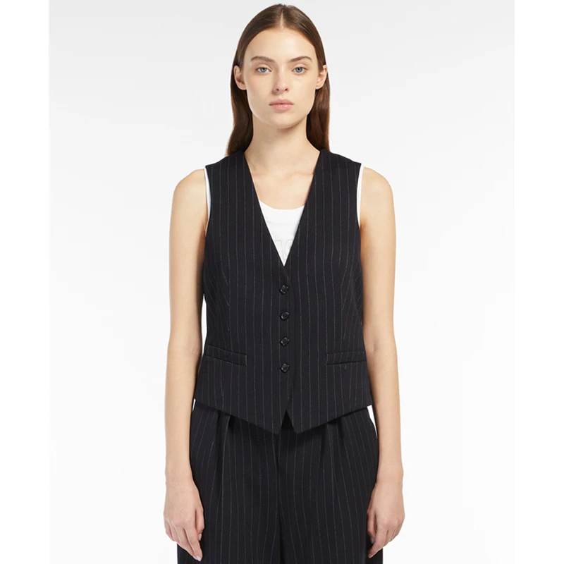 

Waistcoat Vest y2k Aesthetic Women Single Breasted Sleeveless Tanks 2000s Grunge Clothes Elegant Woman Crop Top Coat Streetwear
