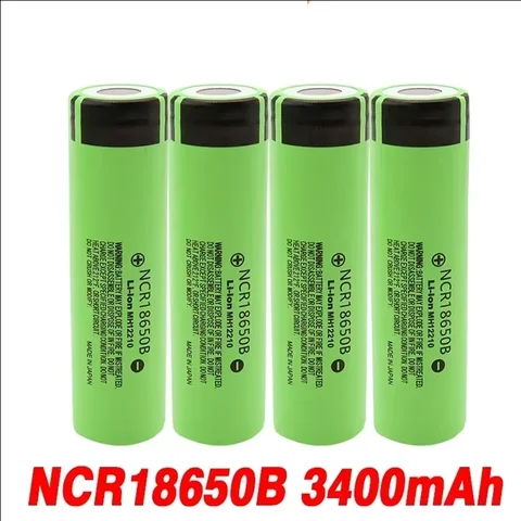 Оригинальный литий-ионный аккумулятор NCR18650B 3400 мАч