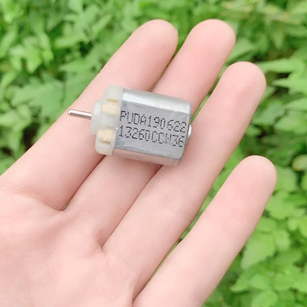 Задний шfat DC 5 В-12 В Micro 130 Мотор Угольная щетка Игрушечная модель Маленький