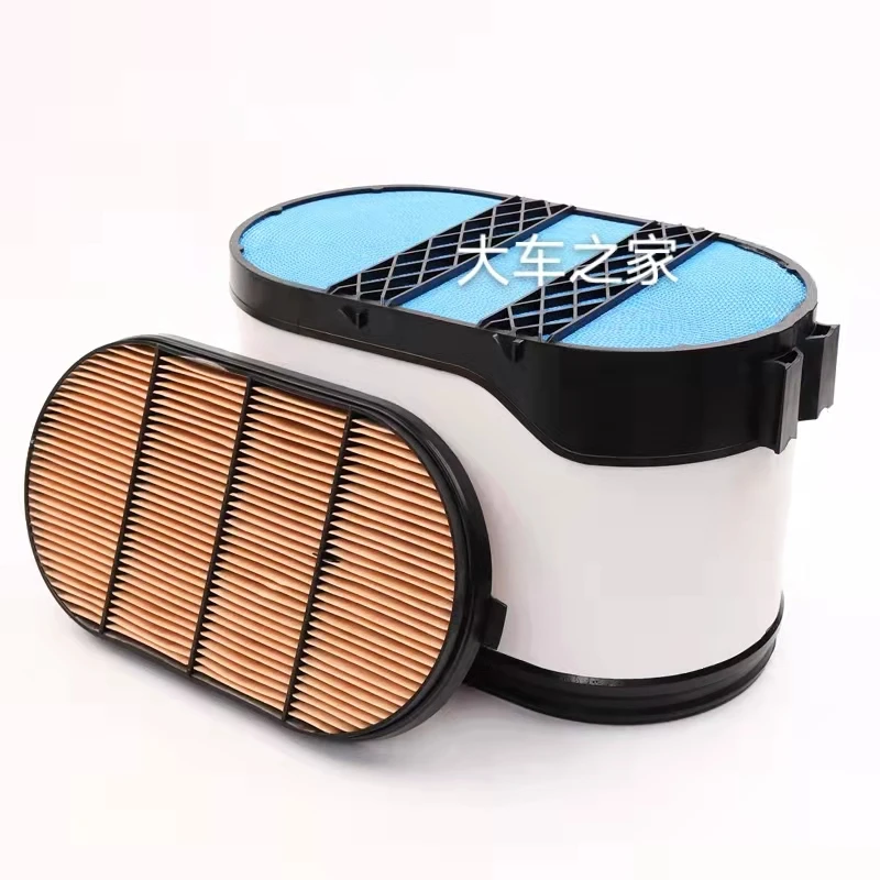 Адаптирован для нового автомобильного воздушного фильтра Shaanxi Delong X3000 430460 500 550 DC