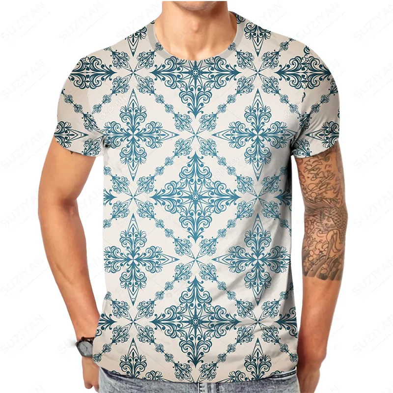 

Wolf Print Designer T Shirt Full Body Print Tops Funny Patterns The Giving Movement Clothes Hip Hop T-Shirt Anime Clothing
