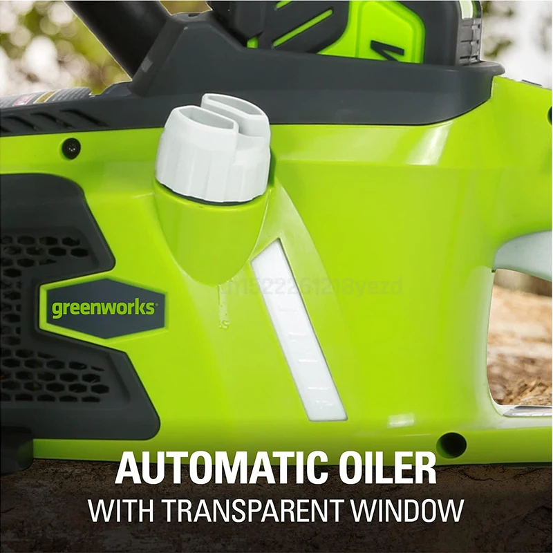 Бесщеточный двигатель бензопилы Greenworks 40 В 4 0 Ач аккумуляторная 20312 16-дюймовая