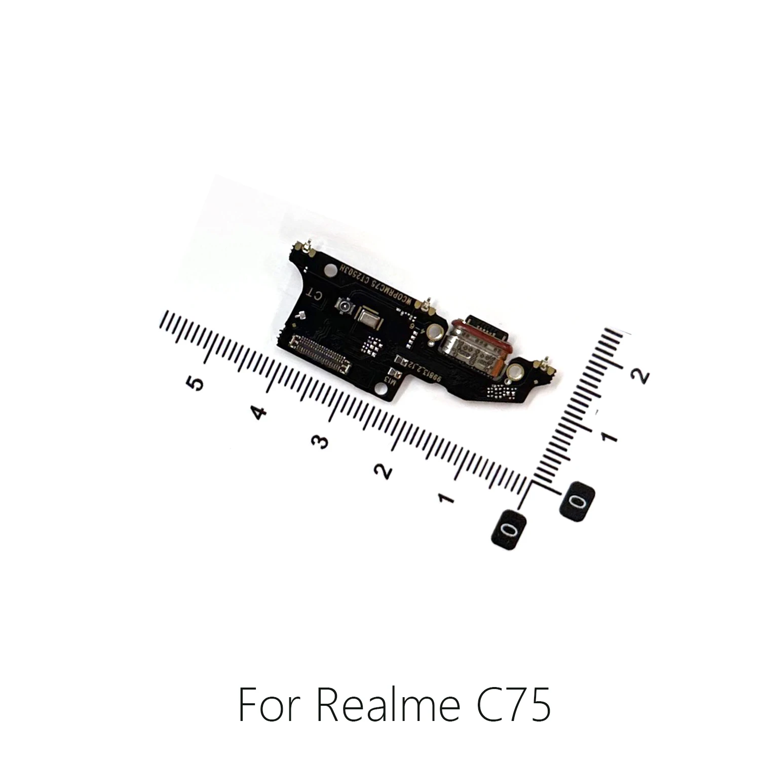 Зарядный гибкий кабель USB (порт зарядки) для Oppo Realme C2, C11, C12, C17, C20, C21Y, C25, C30, C33, C31, C35, C51, C53, C55, C61, C63, C65, C67, C75 (art.: 3920da4dada64) - 3920da4dada64