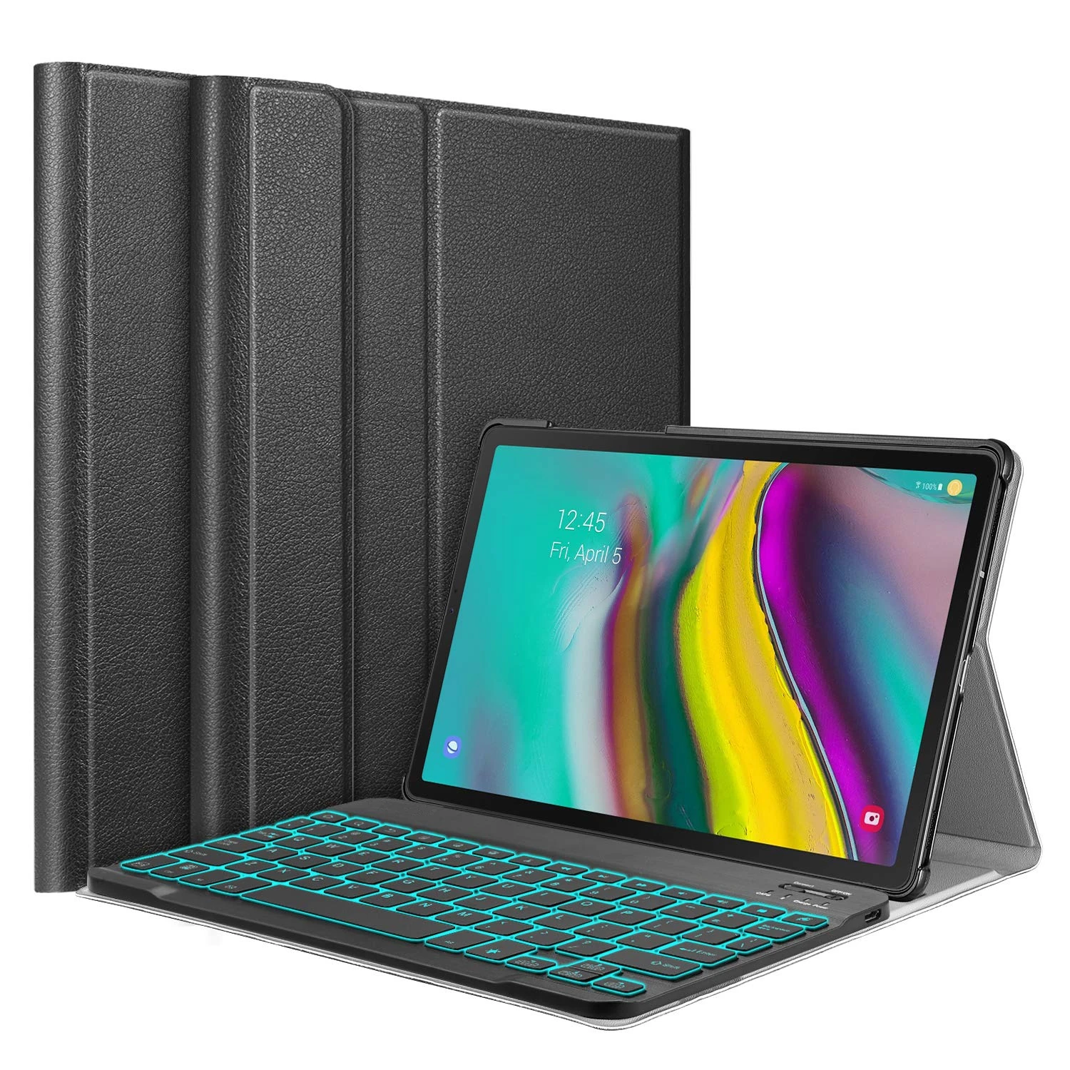 Чехол с русской испанской и арабской клавиатурой для Samsung Galaxy Tab A 10,1 2019