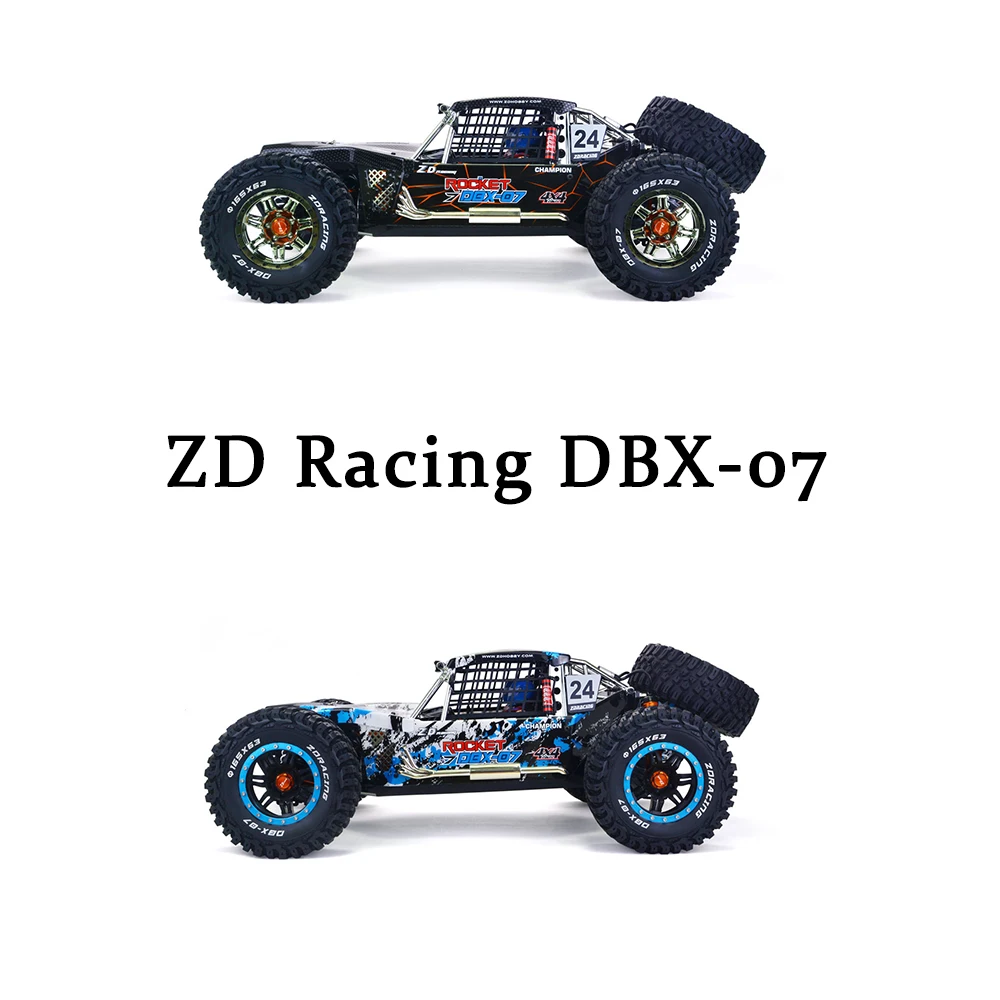 ZD Racing DBX-07 1/7 6S Brushless RC Remote Control Simulation Electric 4WD Off-Road Car Desert Truck With Mechanical Brake