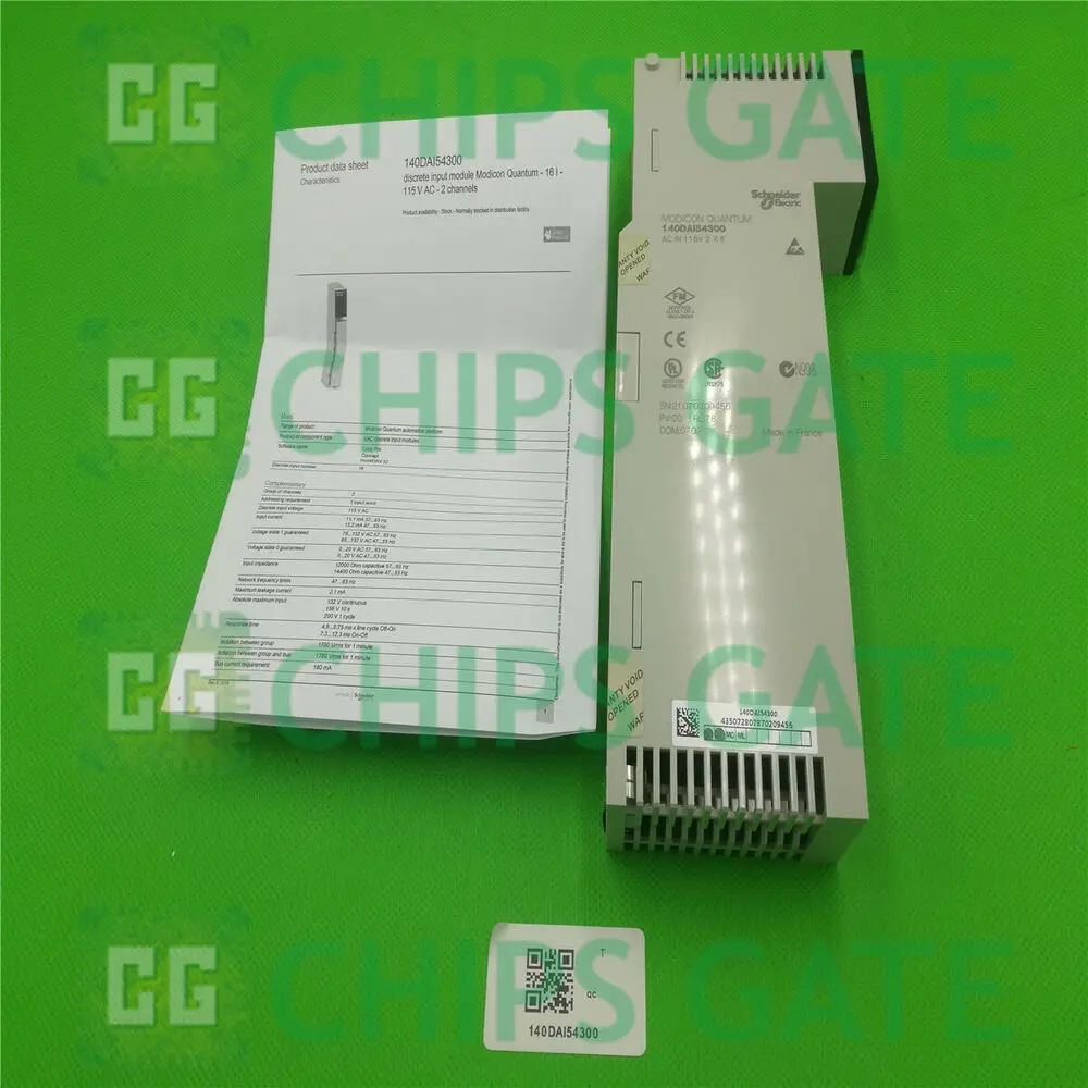 

Новый герметичный модуль ввода Modicon Schneider 140-DAI-543-00 140DAI54300, 16 точек