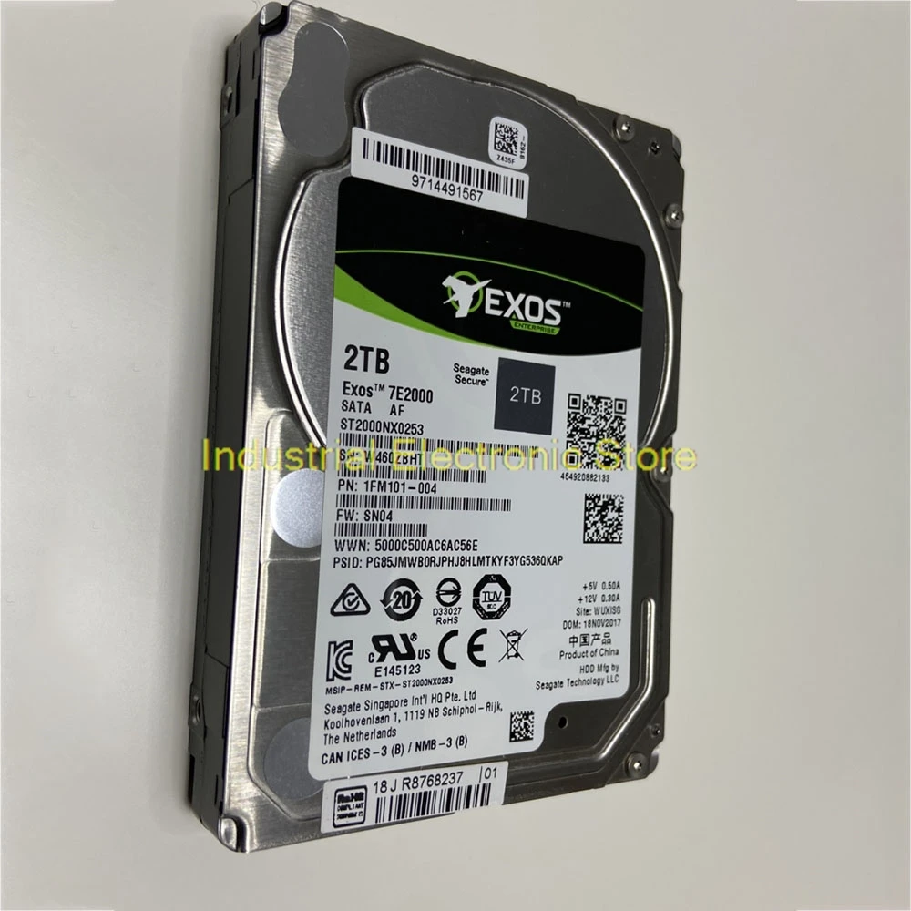 2 ТБ для серверного жесткого диска Seagate 128 МБ 7200 SATA 5 ST2000NX0253