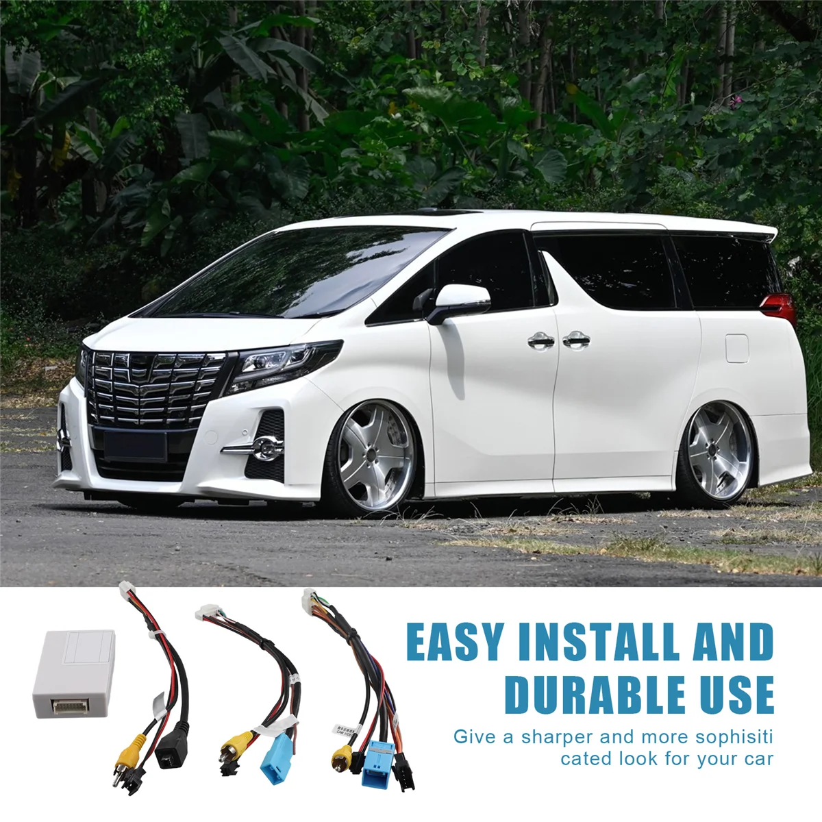 Автомобильный кабель LVDS для CVBS 360 панорамная реверсивная стандартная шина Toyota Prado