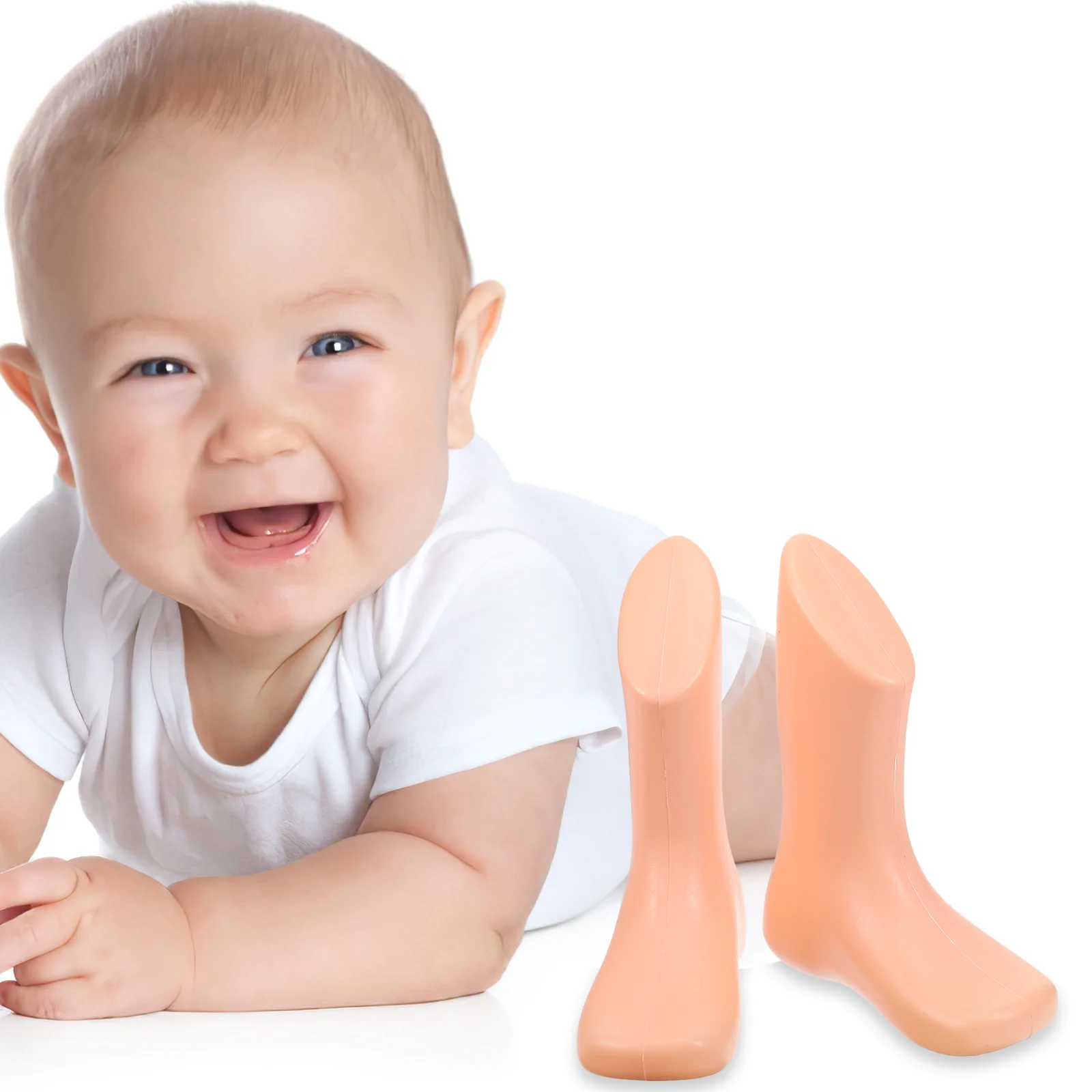 4 шт. детская пластиковая форма для ног многоразовый манекен инструмент