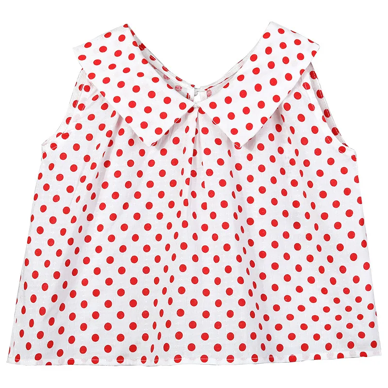 

2022 Summer New Kids Clothing Korean Version Fashion Girls Sleeveless Light Luxury T-shirt Girls Comfortable Top Boutique