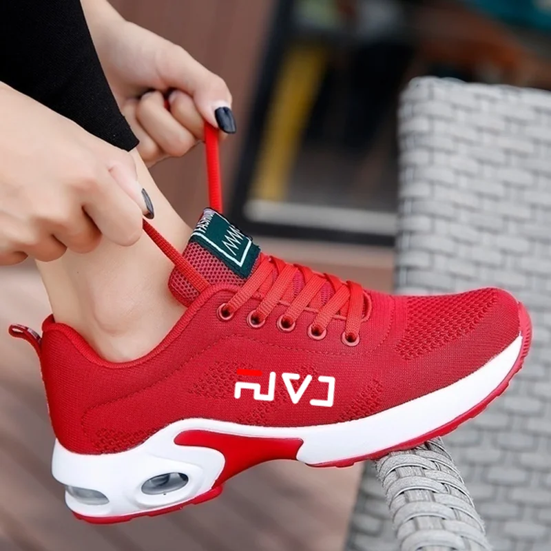 2023 Summer Women Shoes Breathable Mesh New Fashion Light Weight Sports Shoes Casual Walking Sneakers Tennis Shoes Plus Size 42