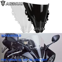 motorcycle wind deflector for yamaha yzf600 r6 yzf r6 windshield spoiler windscreen air yzf 600 yzf 600 2006 2007