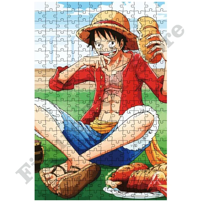 Пазл Луффи сделай сам 300 500 1000 шт. бандай японский классический аниме головоломка