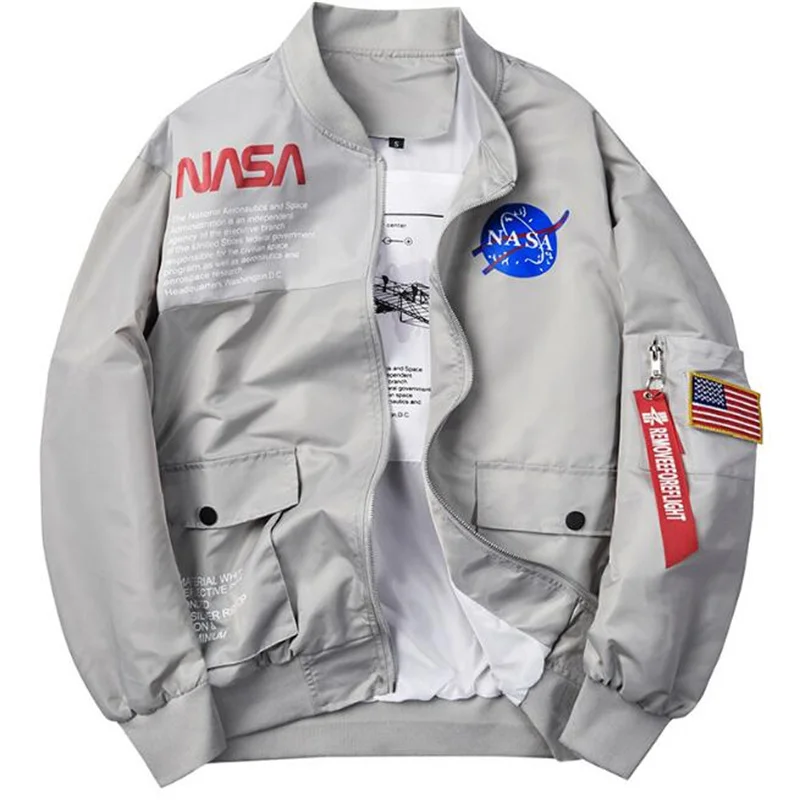 space x pilot jacket male astronaut workwear jacket men and women jackets japanese fashion jackets for men