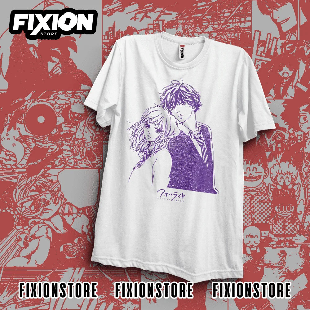 АО Хару катание аниме футболка Манга подарок для любителей Все размеры хлопок