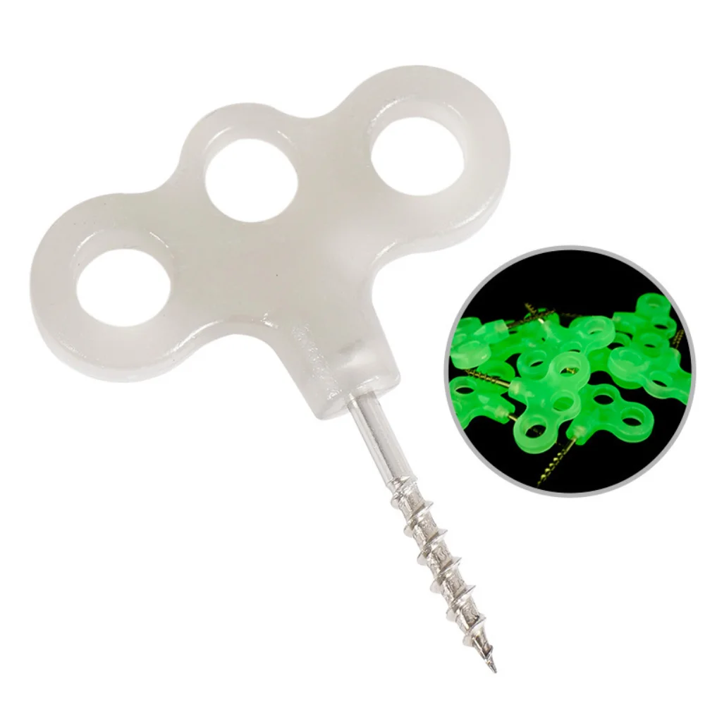 10/15 Шт. Светящиеся Белые Колья Для Палатки Ветрозащитная Веревочная Застежка С